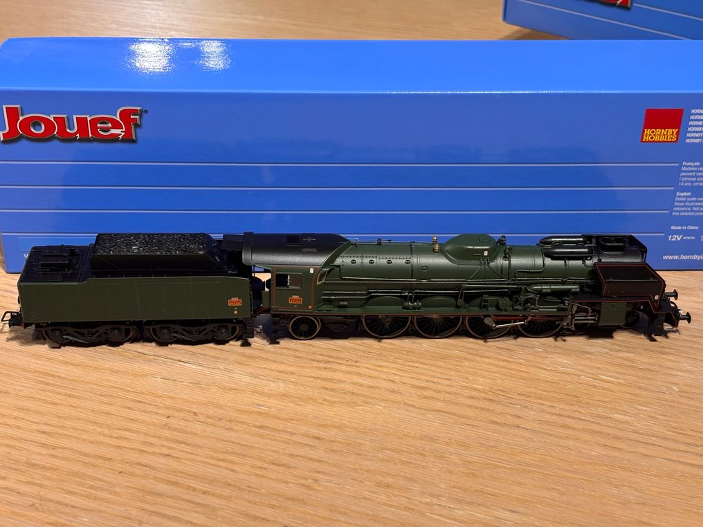 Jouef H0 - HJ2238 - Dampflokomotive mit Tender (1) - 241P6 - SNCF #1.0