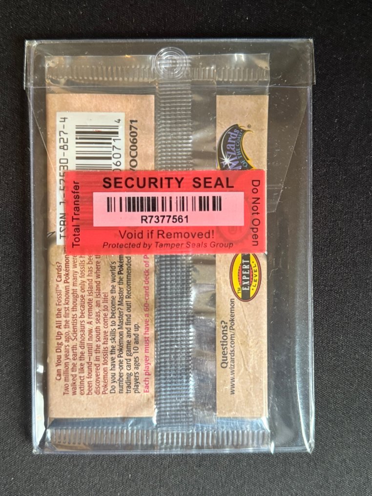Pokémon - 1 Booster pack - Fossil booster pack 1st edition temp sealed - Various sets #2.1
