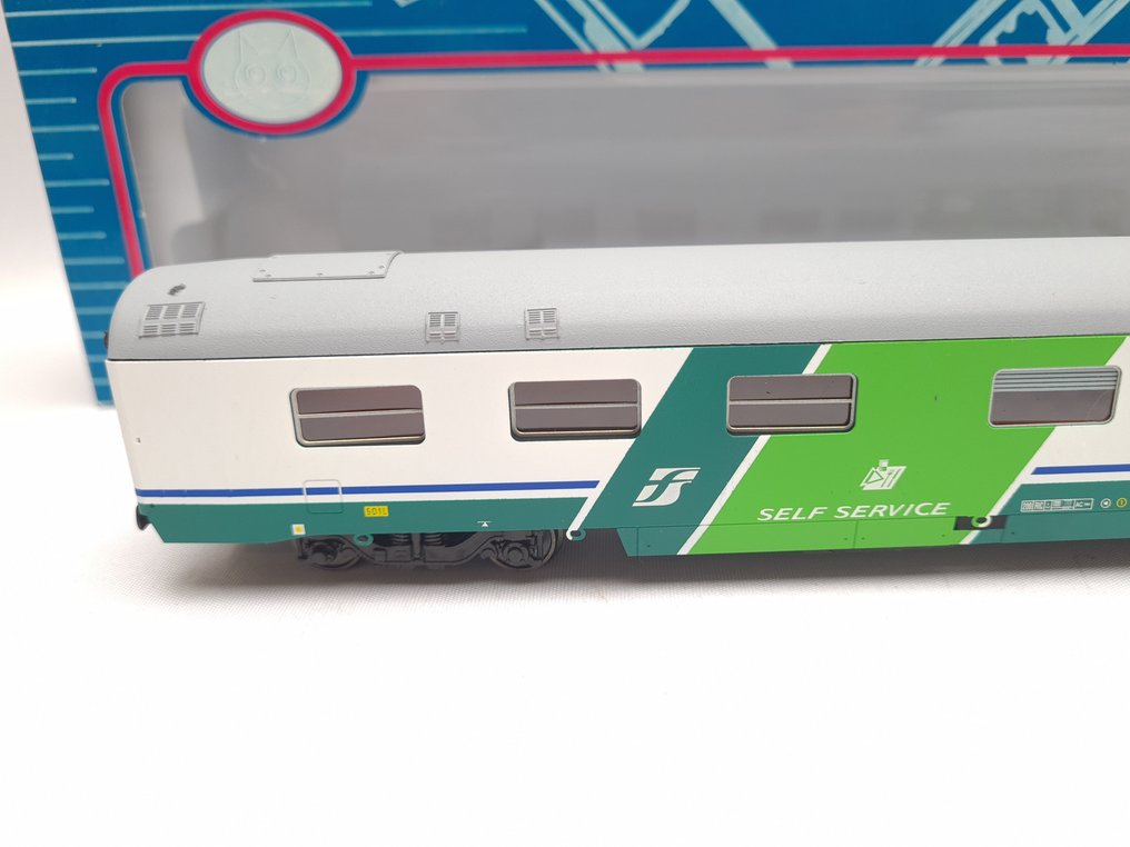 SAFER H0轨 - 5126 - 模型火车客运车厢 (1) - Carozza自助服务XMPR - FS #3.2