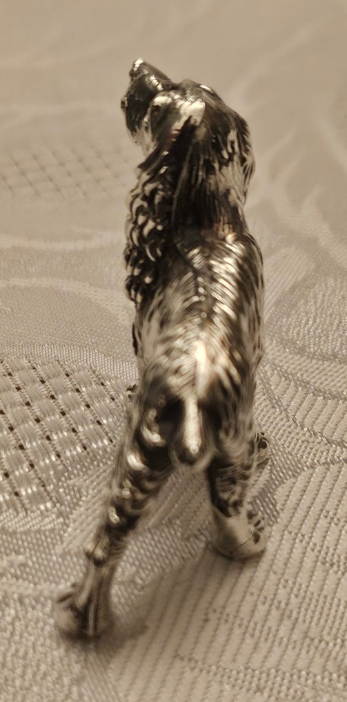 Miniaturowa figurka - Zilveren hond - Srebro pr. 835 #2.1