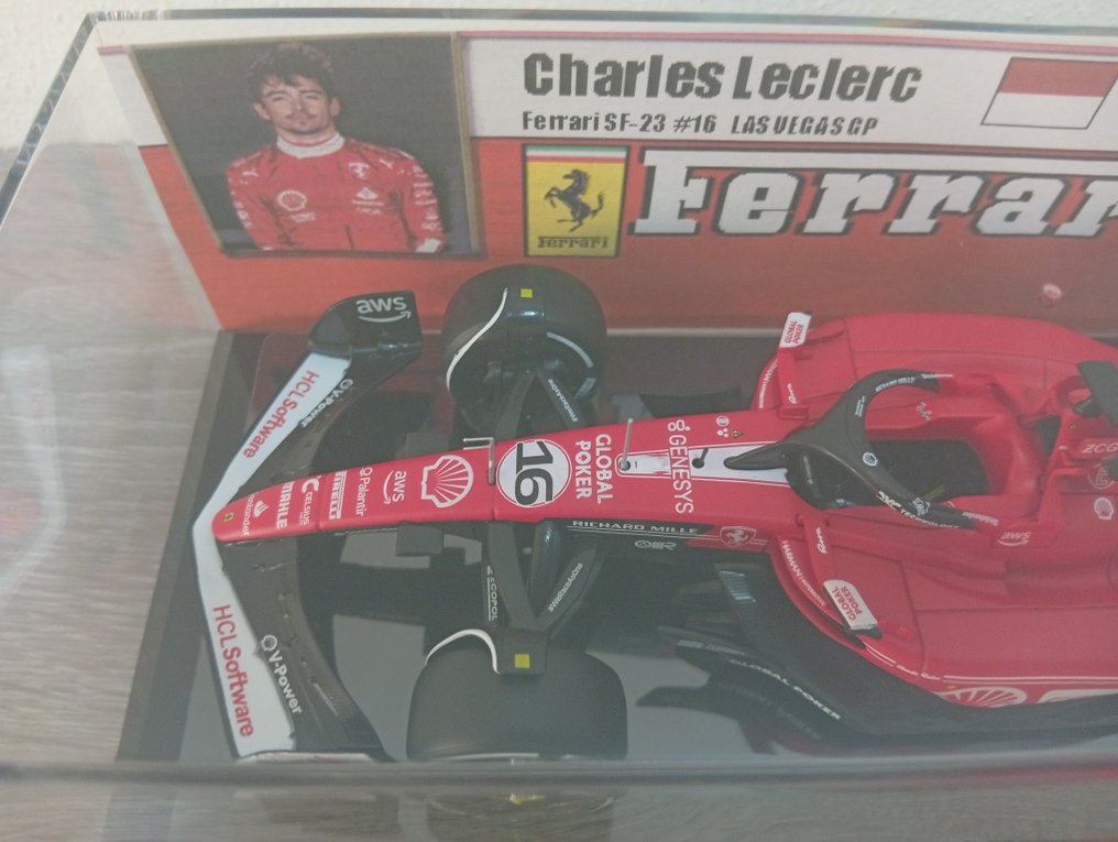 Ferrari - Las Vegas GP - Charles Leclerc SF23 - 2023 - 1/24 méretarányú modellautó #4.3