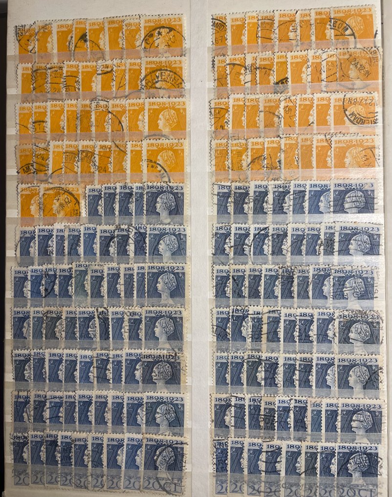 Olanda - O lot mare de timbrări în mare parte dinainte de 1940. #1.0