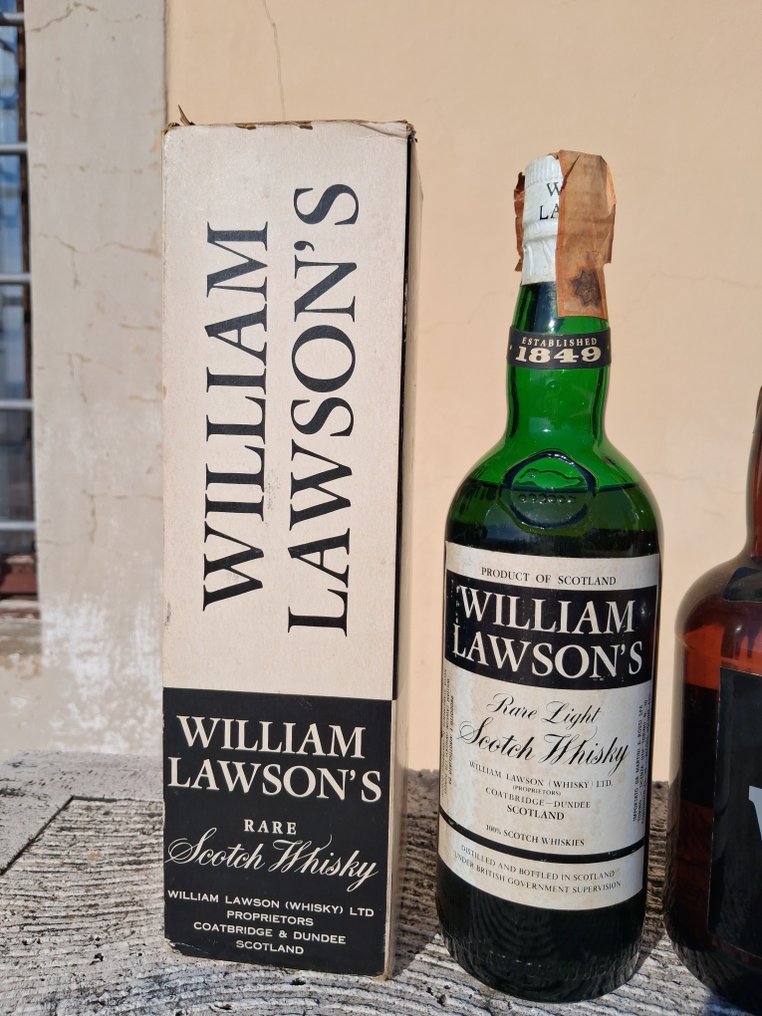 William Lawson + W5 + Glen Adam 5yo + Long John - b. 1970s, 1980s - 75cl - 4 bottles #1.0