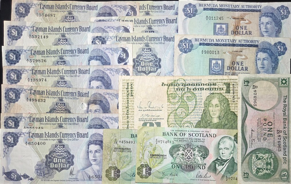 Welt. - 16 banknotes - various dates (Ohne mindestpreis) #1.0