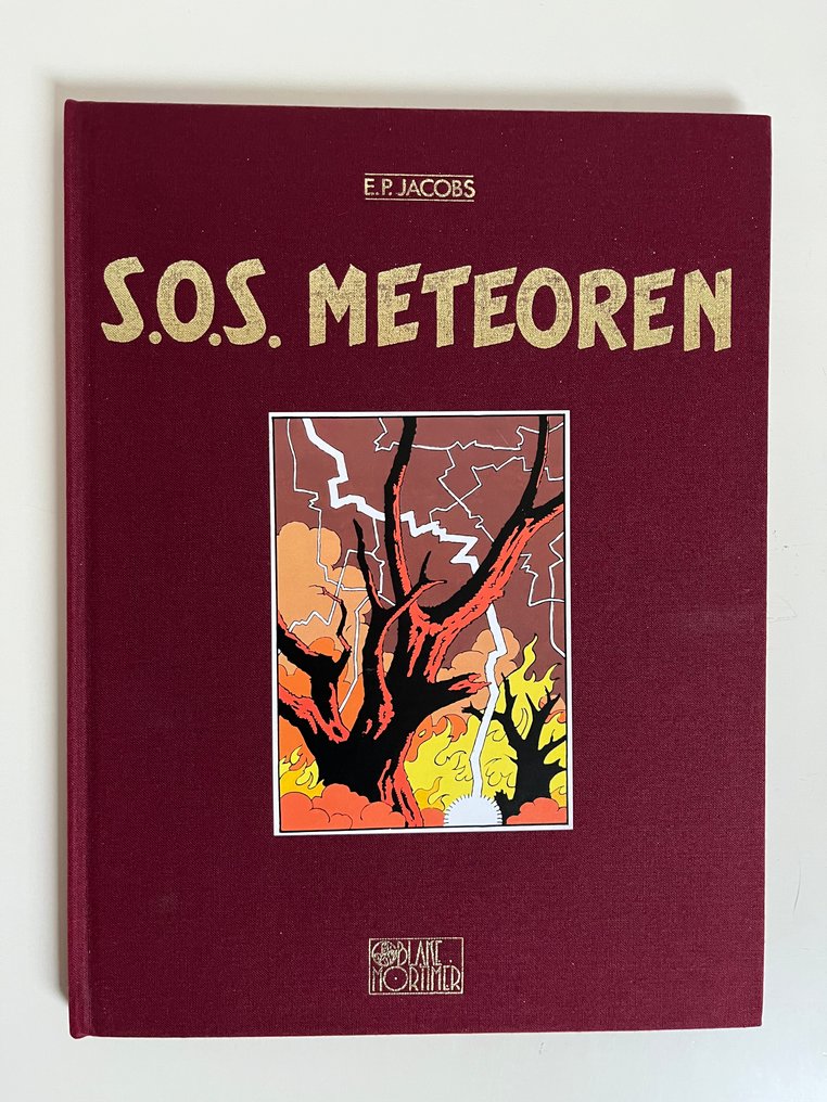 Blake en Mortimer 5 - S.O.S. Meteoren - Luxe linnen HC - 1 Album - Første utgave - 1991 #1.0