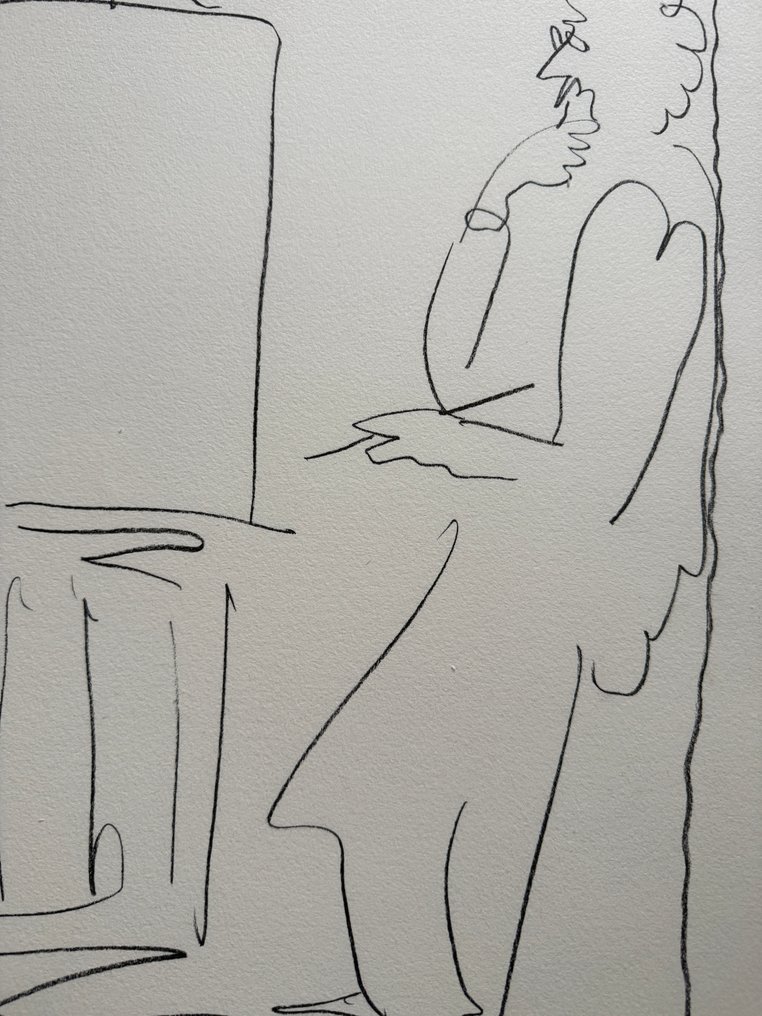 Pablo Picasso (1881-1973) - Le peintre et son modèle 1962 #3.2
