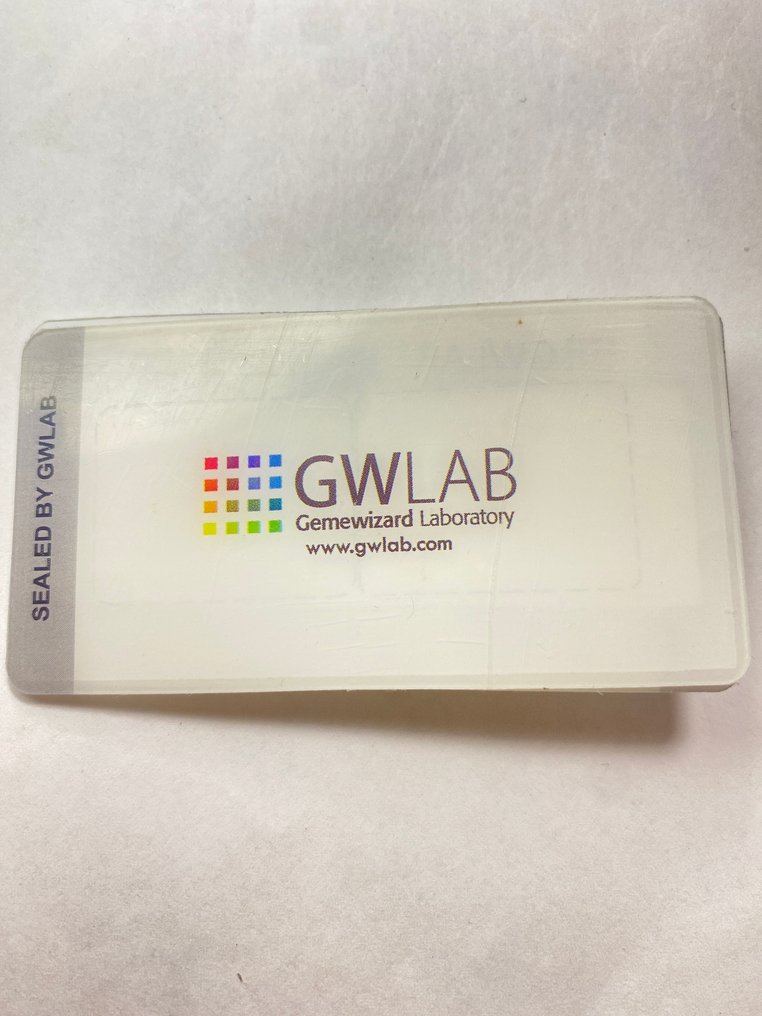 Nincs minimálár - 1 pcs Gyémánt  (Színkezelt)  - 0.44 ct - Kerek - Fancy deep Zöldes, Sárga, Szürkés - I1 - Gemewizard Gemmológiai Laboratórium (GWLab) #2.1