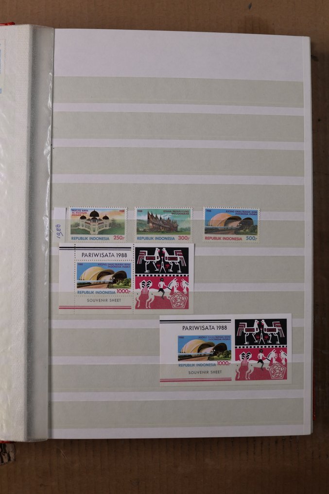 Indonezia 1987/2014 - Colecție Gevordere în 2 albume #4.3