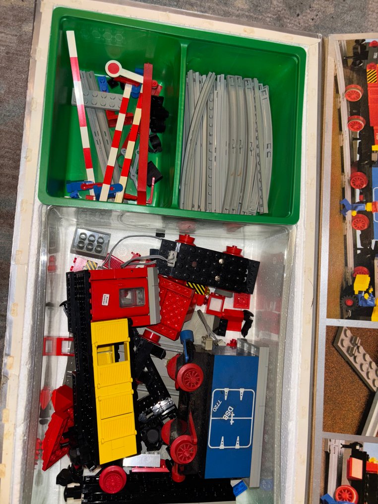 LEGO Set - 7720 - Train - Diesel Freight Train Set, battery #2.1