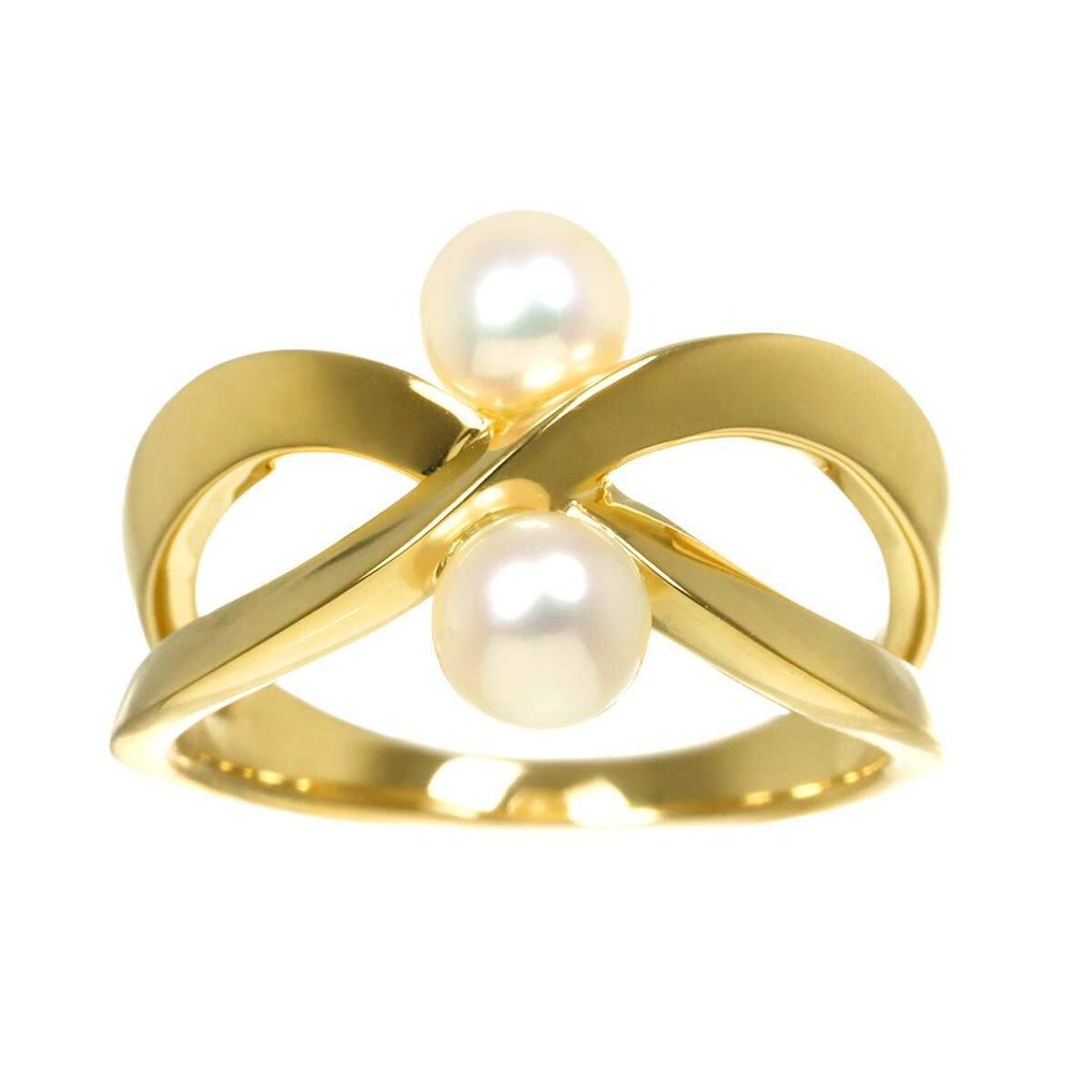 Mikimoto - Anello - 18 carati Oro giallo #1.0
