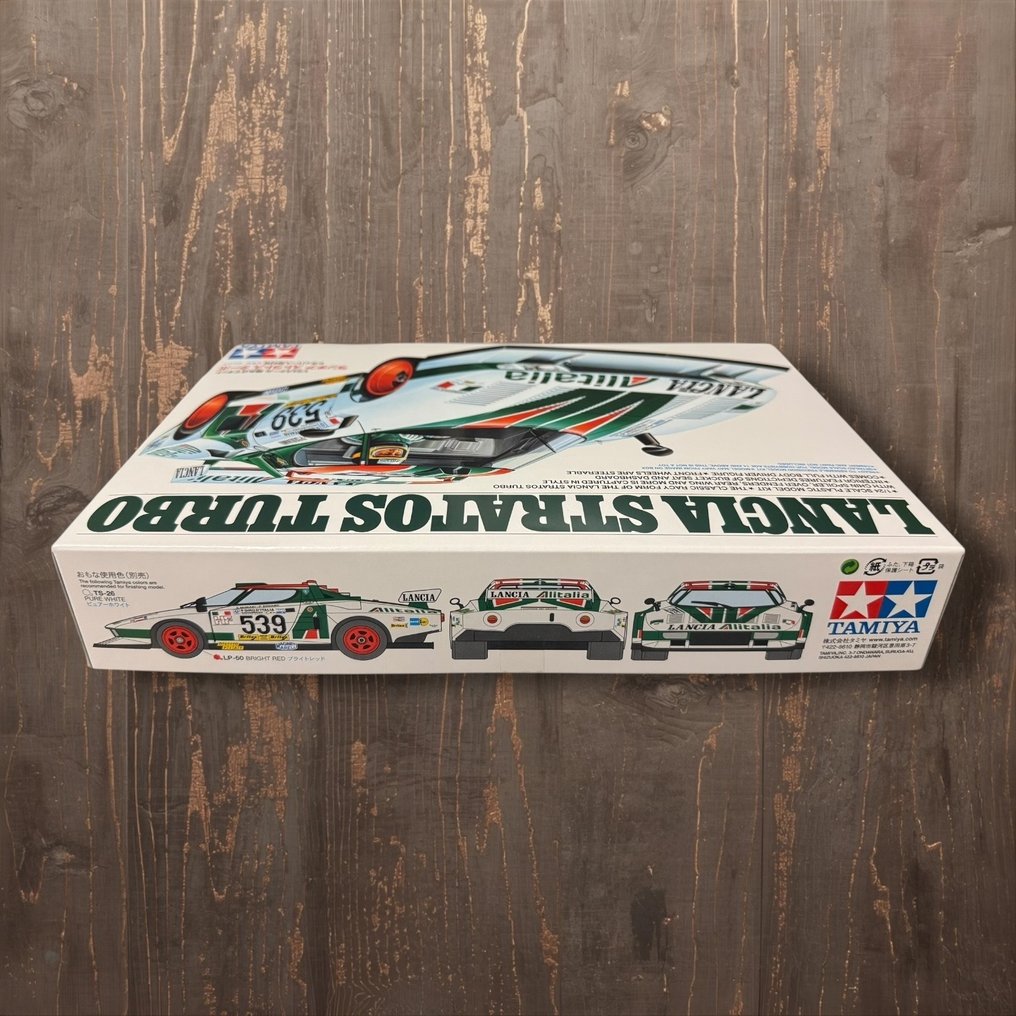 Tamiya - Auto giocattolo LANCIA STRATOS TURBO 1/24 Full Display Model Kit - 1980-1990 - Giappone #2.1