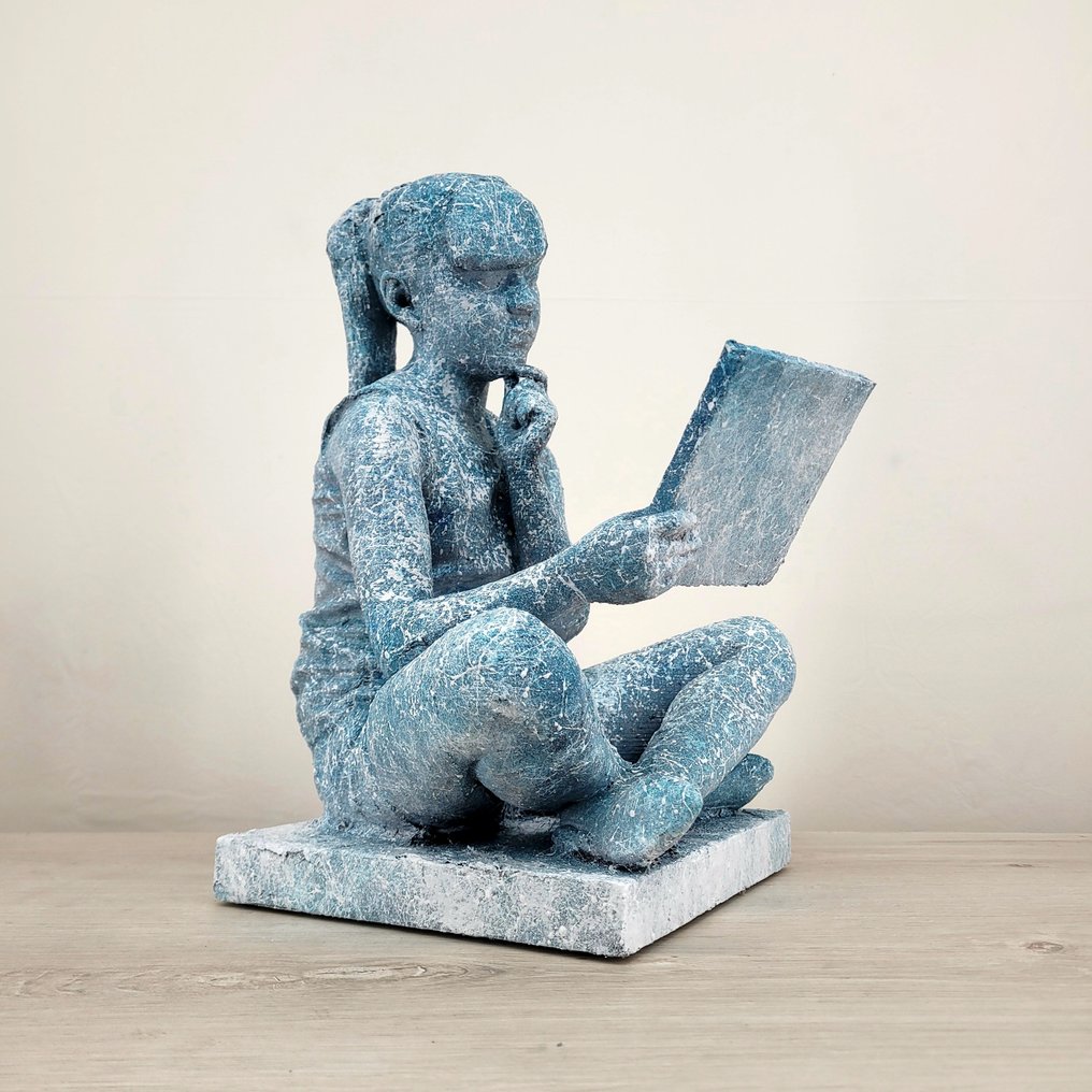 Mark Sugar - The girl with the book (Acqua) #1.0