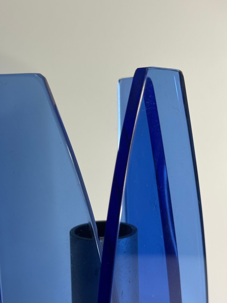 Veca - Fali lámpatest (2) - Üveg, Króm, Műanyag #3.2