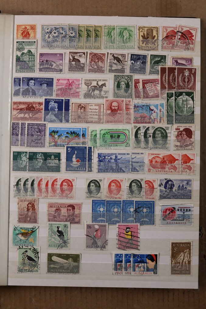 澳大利亞 1913/1992 - 3个藏书册的批次 + 4个年套 #4.3