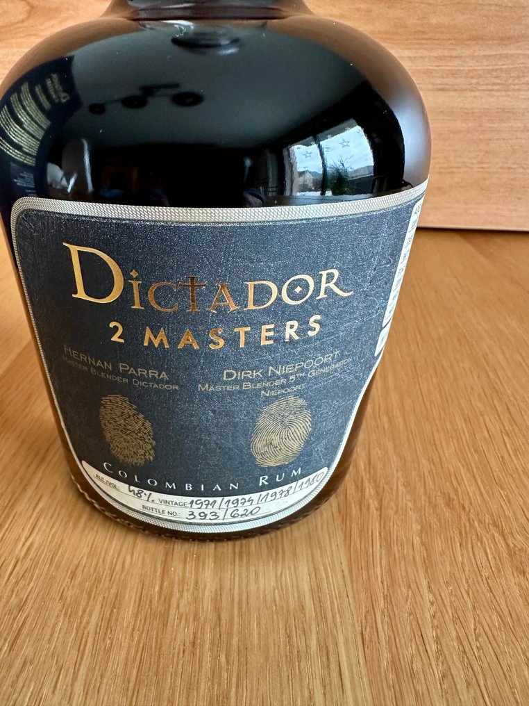 Dictador - 2 Masters 1971/74/78/80 Niepoort Port Pipe - b. 2021 - 700ml #1.0