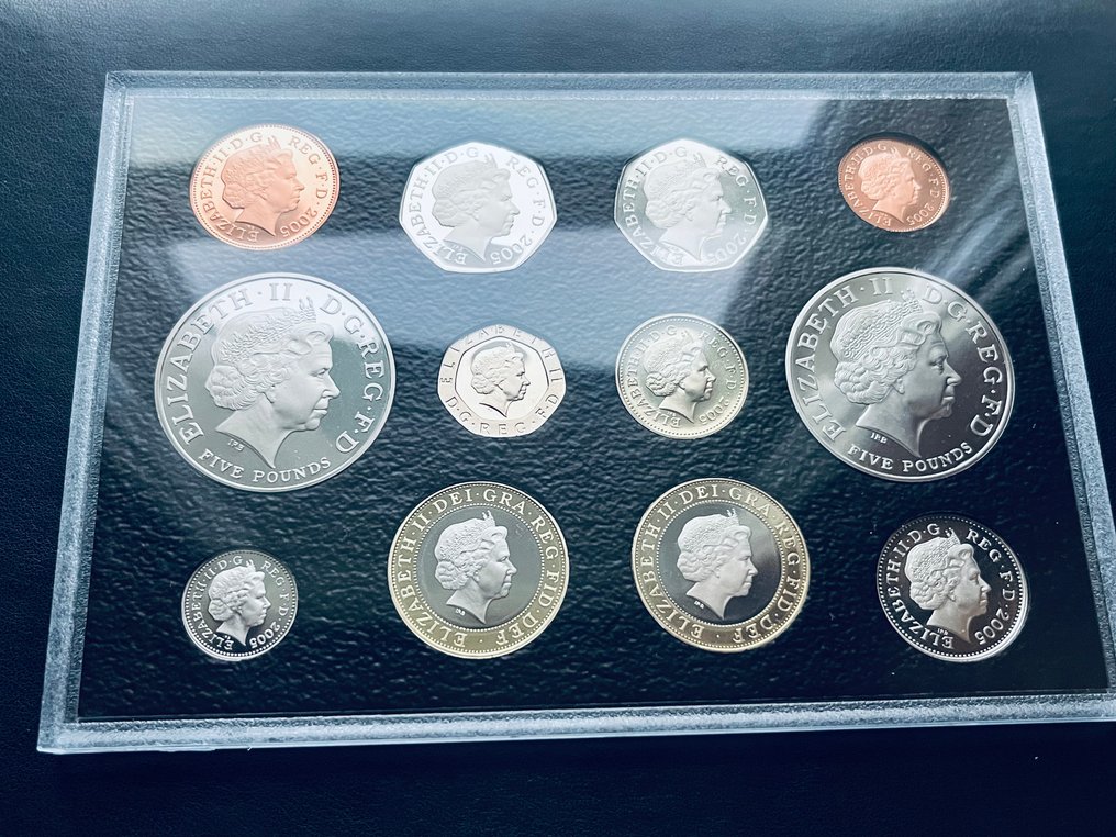 英國. Proof Set 2005  (沒有保留價) #1.0