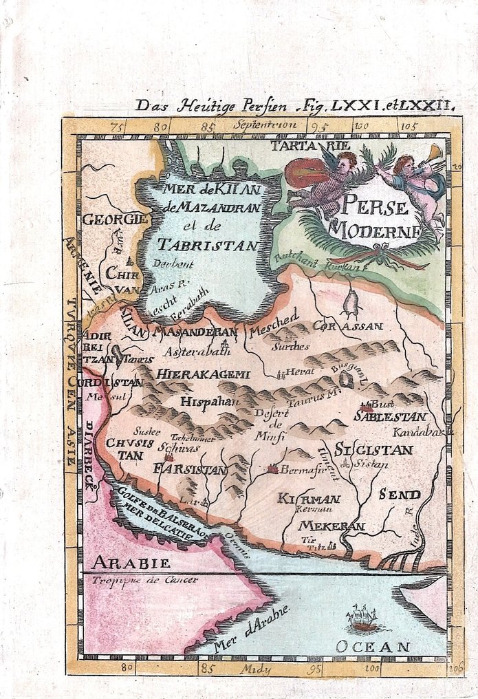 亚洲 - 伊朗; M. Mallet - Perse Moderne - 1701-1720 #3.2