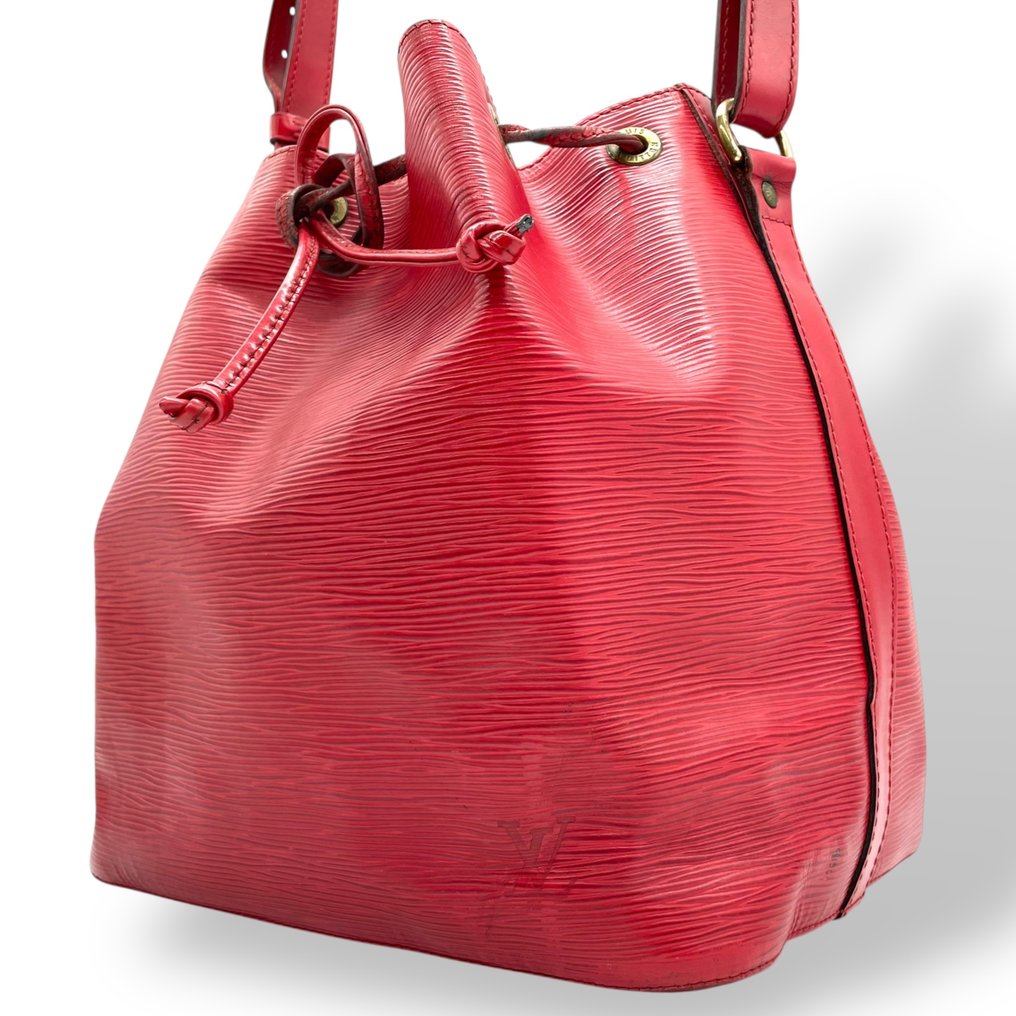 Louis Vuitton - Petit Noe Shoulder Bag Epi Leather Red Drawstring - Schultertasche #1.0