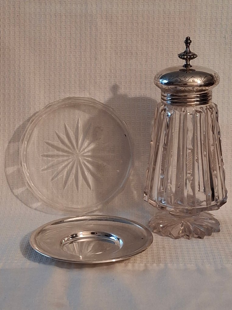 Serviciu de ceai (3) - Kristal în argint - Kristal cu argint #1.0