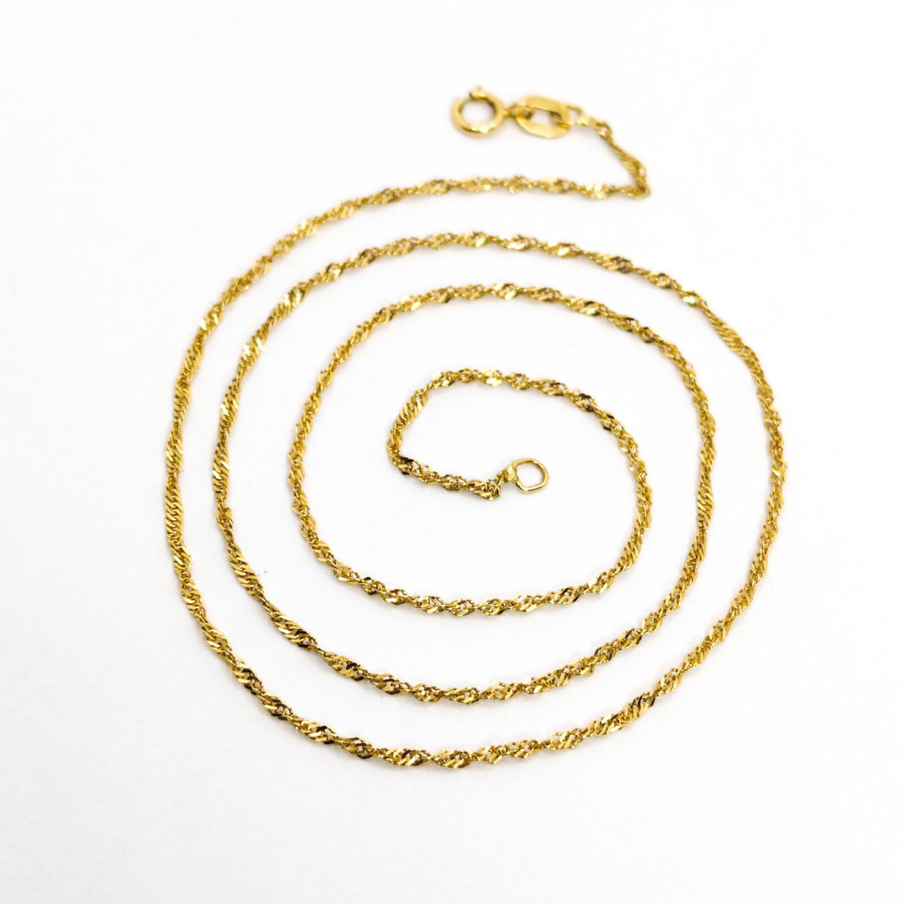 沒有保留價 - 吊墜頸鏈 - 18 克拉 黃金 #2.1