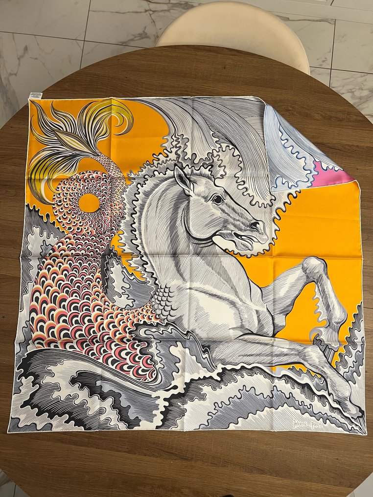 Hermès - Cheval Sirène - Double Face - Foulard #1.0
