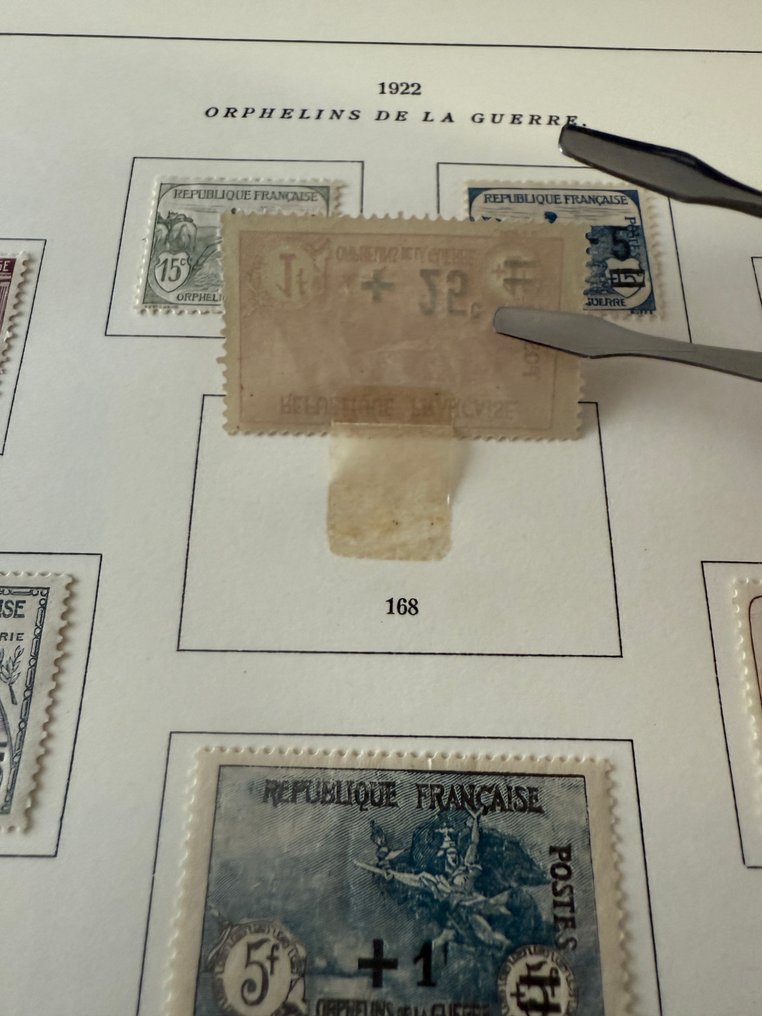 Frankrike - Yvert 162/169 og 170/181 «Orphelins og Pasteurs» i nye * - TB #4.3