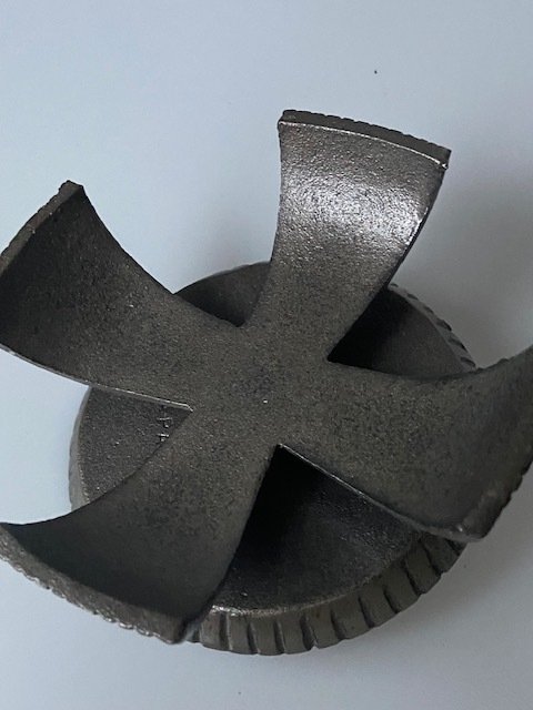 复古野兽派蜡烛台 - 铁（铸／锻） - 日本 - 1960-1970 #3.2