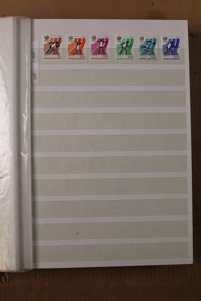 Indonezia 1987/2014 - Colecție Gevordere în 2 albume #2.1