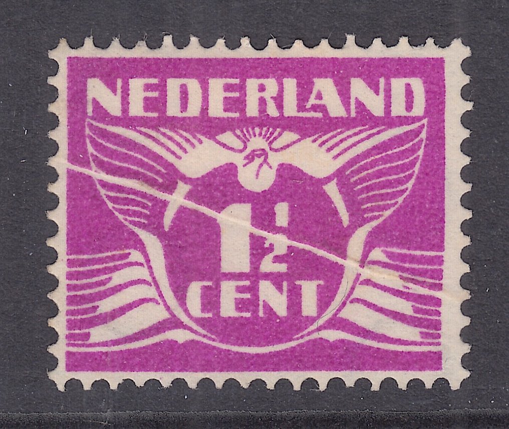 荷蘭 1926 - 飞行的鸽子，配有误印的 harmonicavouw - NVPH 171 #1.0
