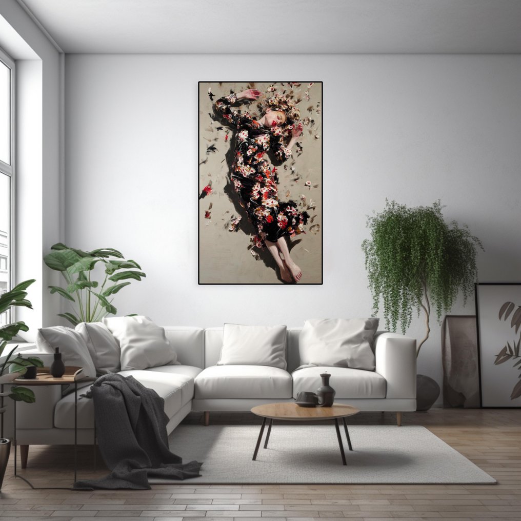 Anne Dias (1985) - (XL) Gravity Challenged Abstract #1.0