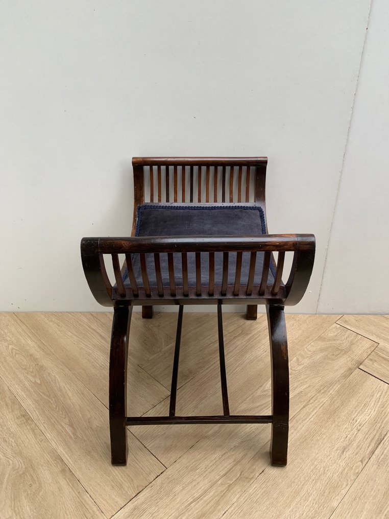 Stool - Mahogany - Edwardian Inlaid #4.3
