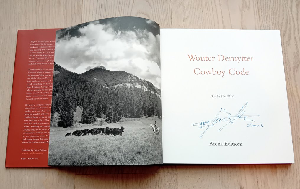 Signed; Wouter Deruytter - Cowboy Code - 2000 #2.1