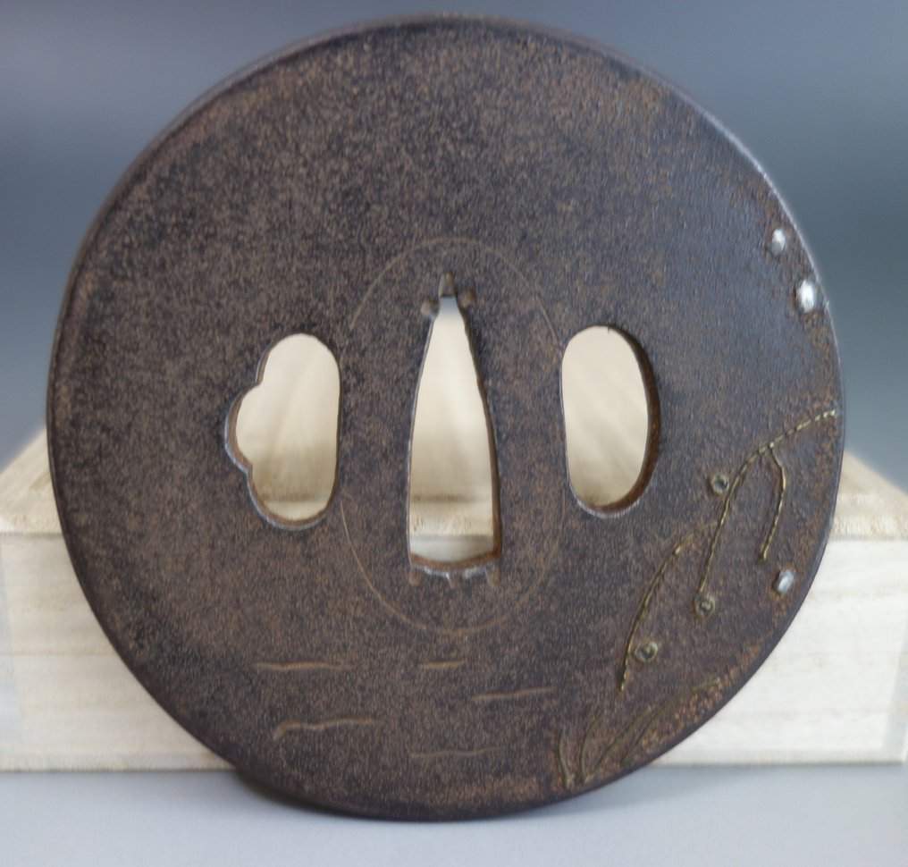 山羊柳 - 鐵（鑄／鍛） - 日本 - 江戶時代晚期 #2.1