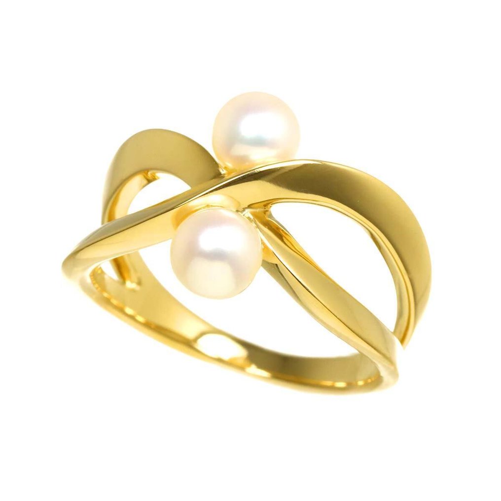 Mikimoto - Anello - 18 carati Oro giallo #3.2