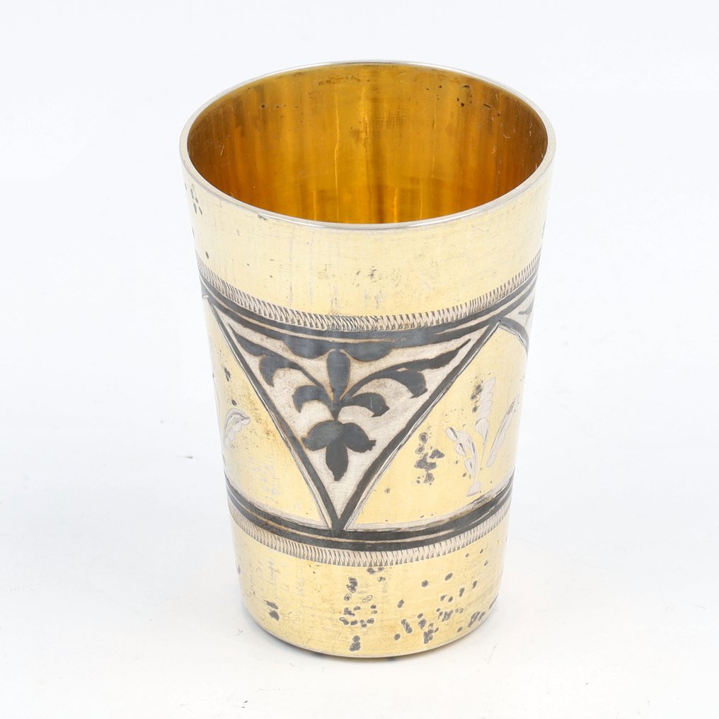 Sovjet Wodka cups - Tazza (6) - .875 (84 Zolotniki) argento #1.0