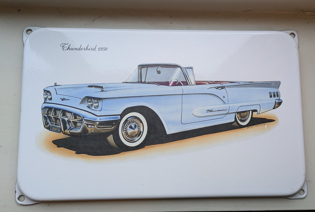 Sign - CELAR - Thunderbird 1958 #3.2