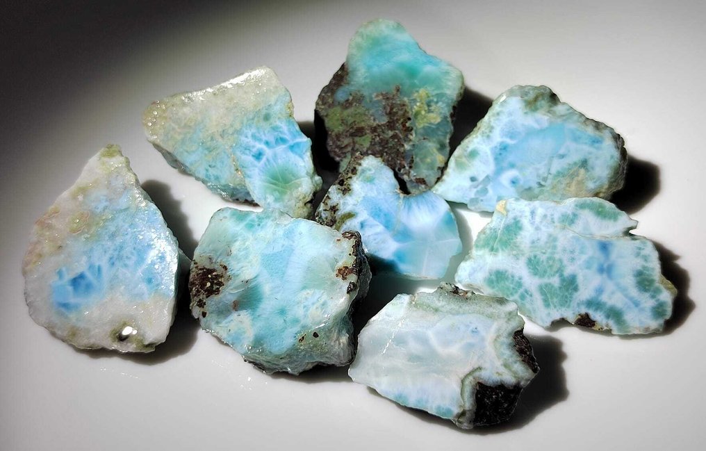 Larimar high quality - 720 cts AAA Rough- 144 g #1.0