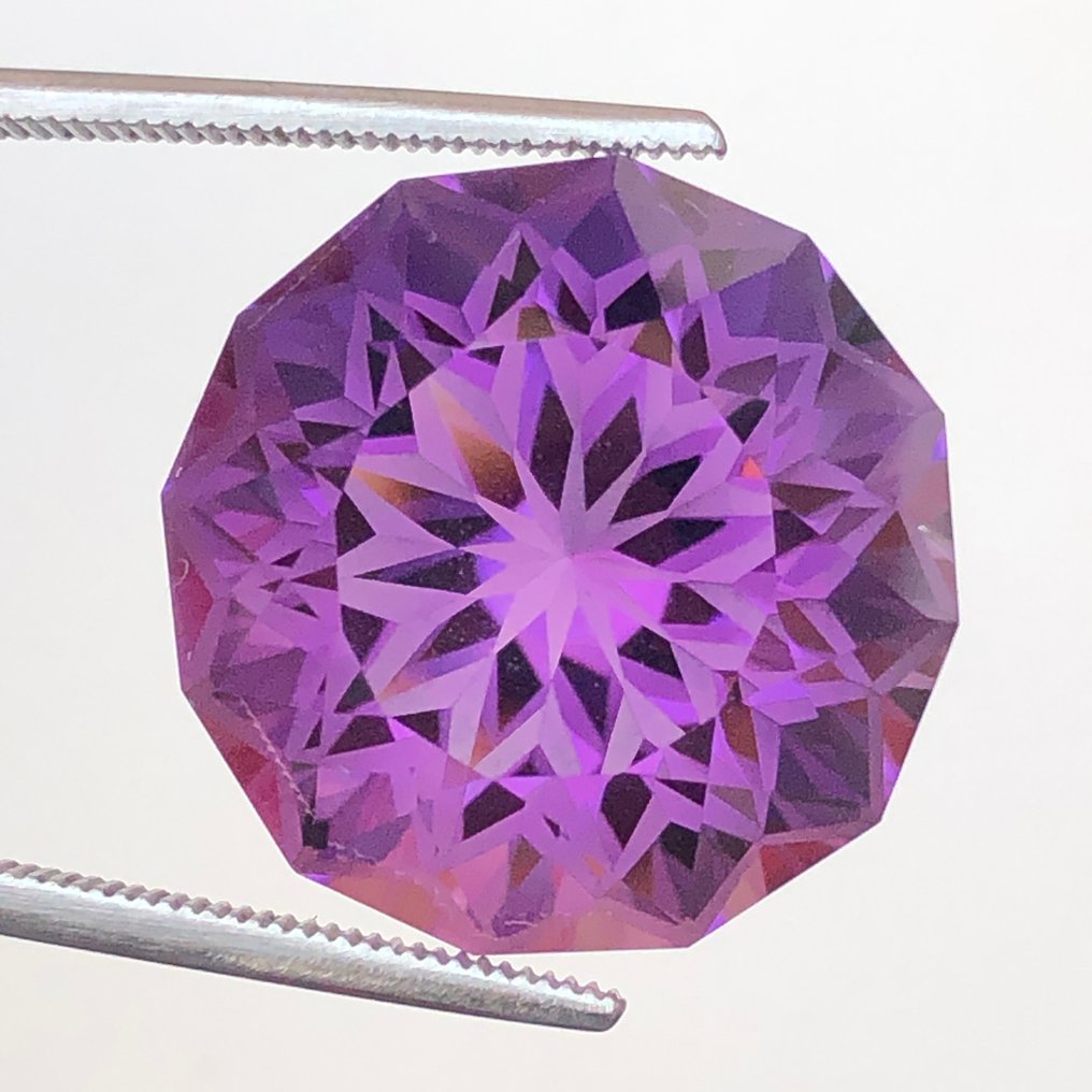 没有保留价 - 1 pcs  紫色 紫水晶  - 22.82 ct - 国际宝石研究院（IGI） #1.0