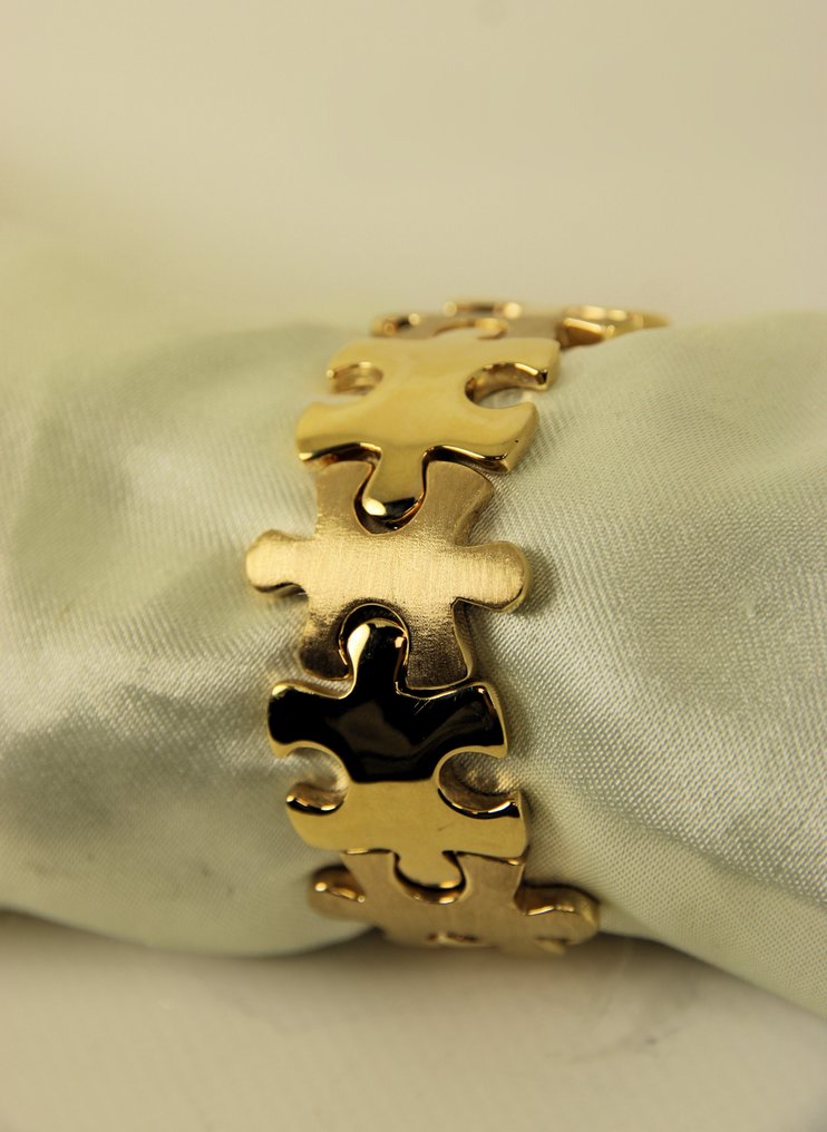 Designer jewellery - Bracelet - 18 carats Or jaune - Bracciale puzzle Rababrama #1.0