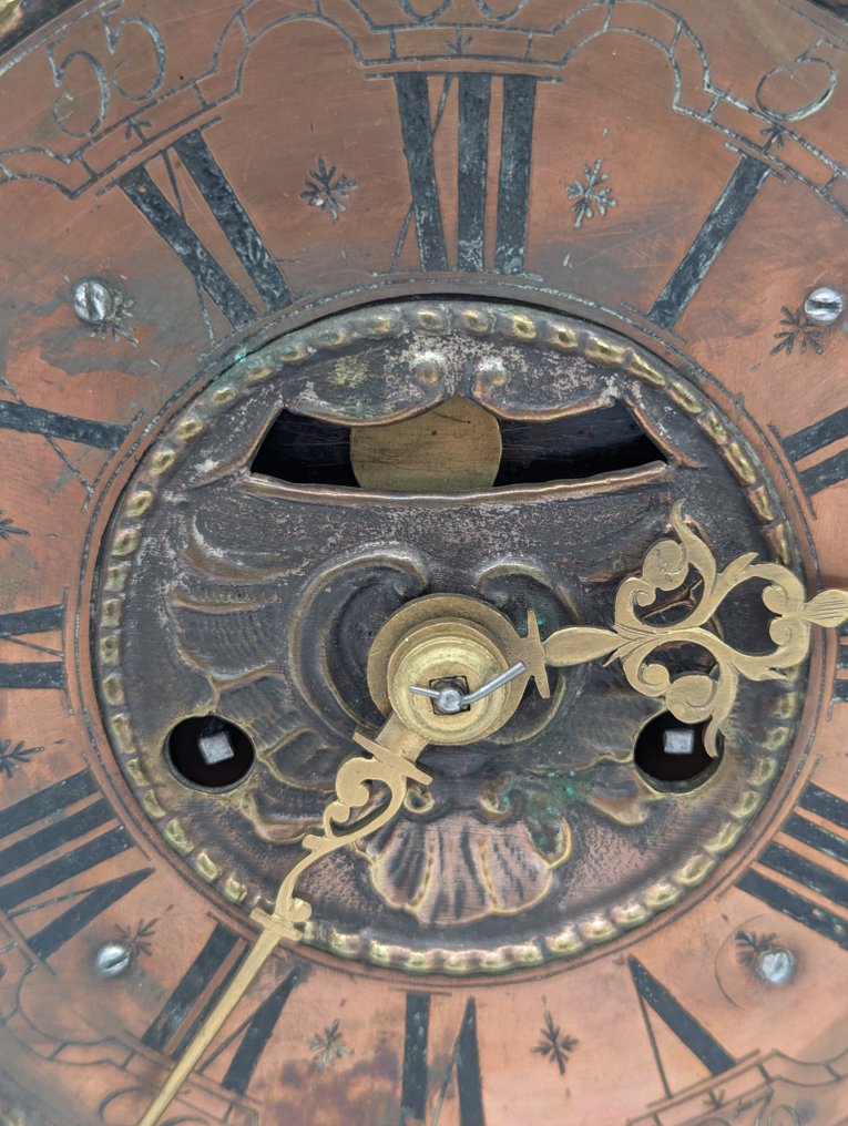 时钟 - 木, 黄铜 - 1850-1900 #2.1