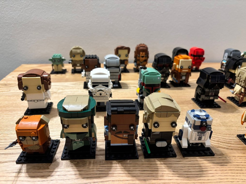 Lego Setat - BrickHeadz - Collezione completa 32 LEGO BrickHeadz Star Wars – Lotto unico – Raro e da collezione #3.2