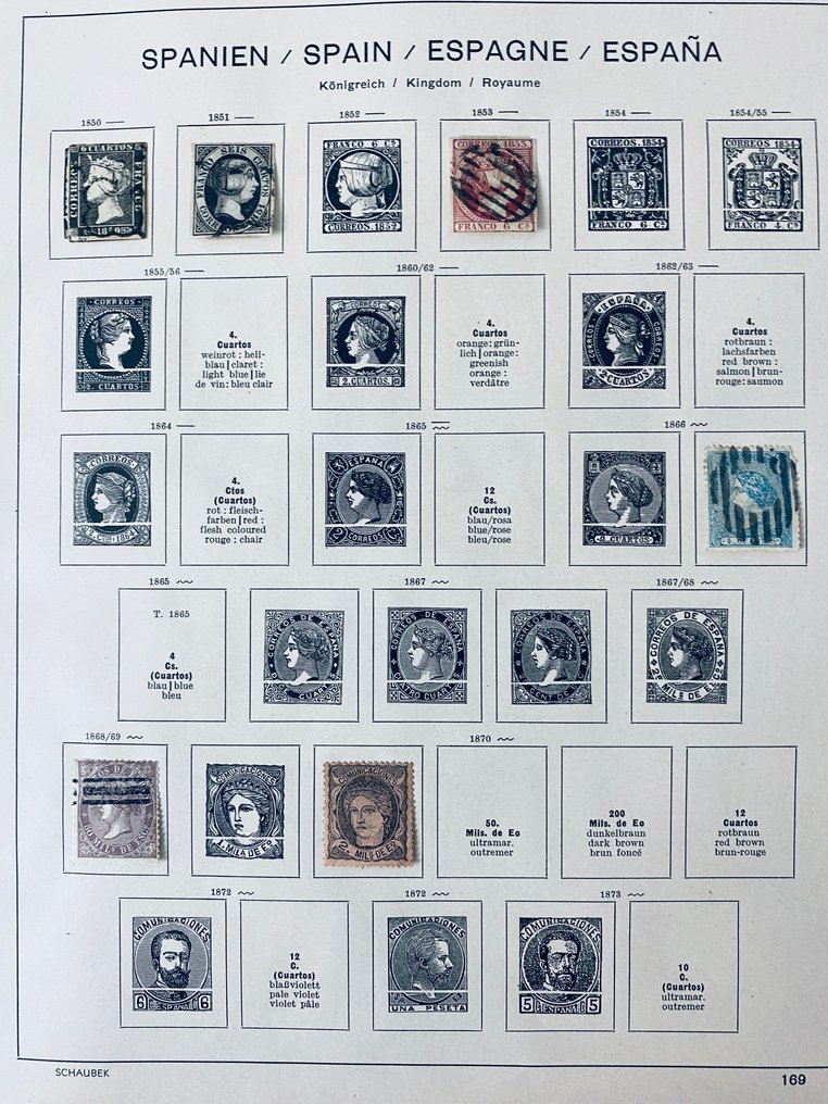 西班牙  - 西班牙收藏 + 西班牙安道尔在相册页上 #2.1