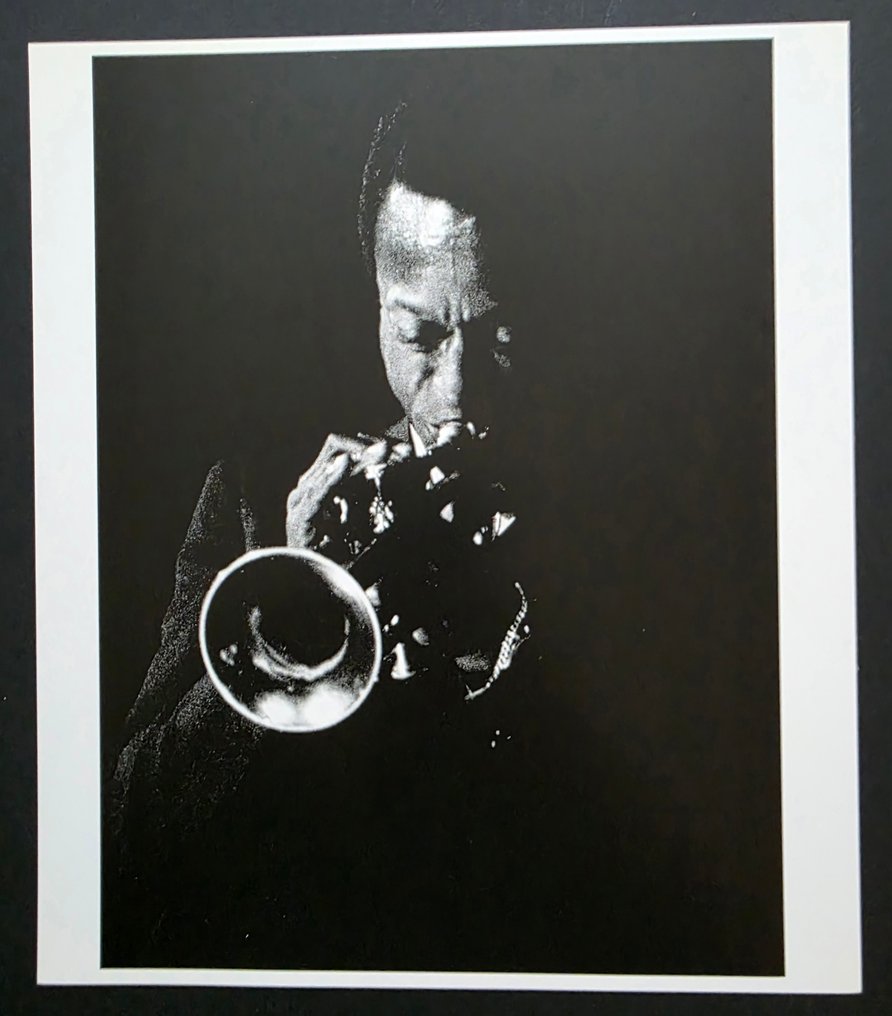 Christian Rose - Miles Davis jouant avec concentration, Novembre 1967 #2.1