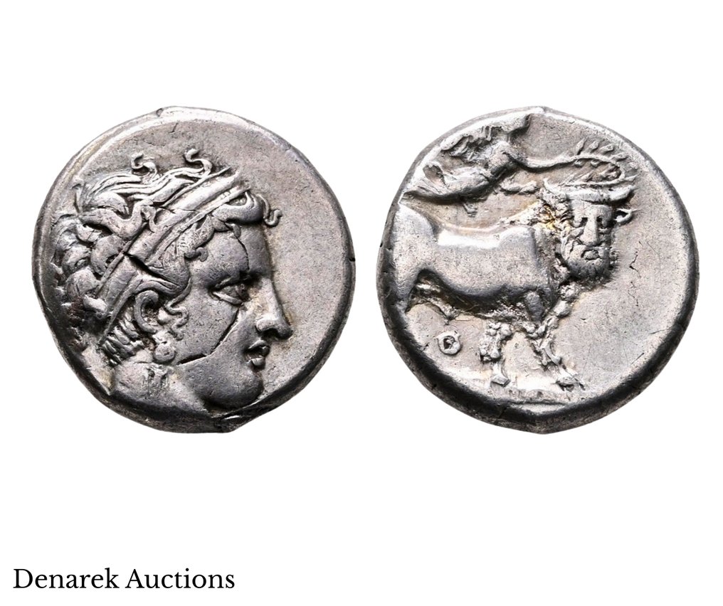 Grèce (ancienne), Campanie, Neapolis Didrachm (300-275 BC) #1.0