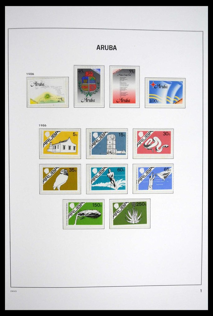Aruba 1986/2000 - Colecția Aruba este completă până în 2000, în mare parte MNH! #1.0