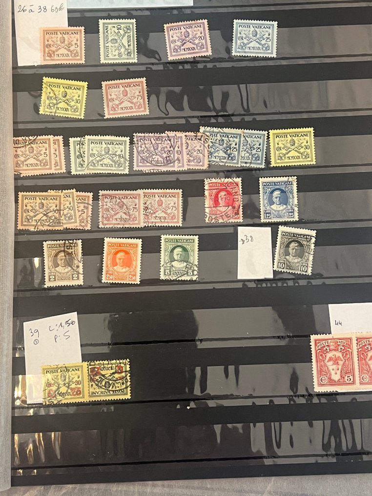 歐洲  - 欧洲小国邮票套装：梵蒂冈、摩纳哥、圣马力诺 - yvert et tellier #1.0