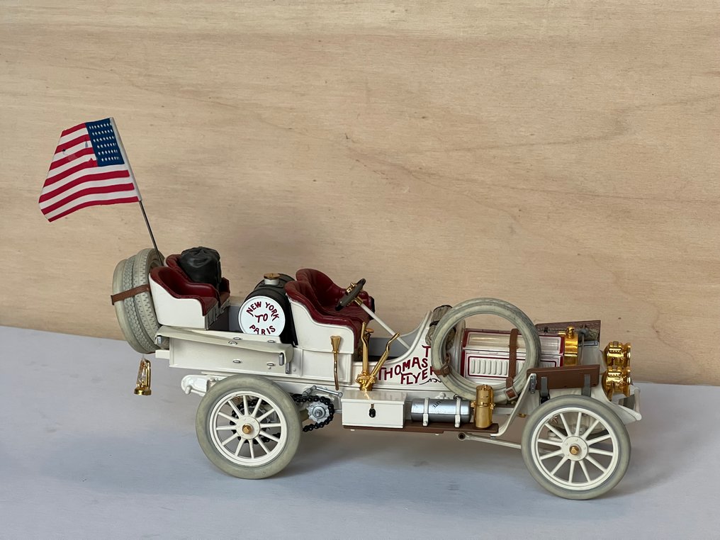 Franklin Mint Precision Models 1:24 - Σπορ αυτοκίνητο μοντελισμού - Rolls Royce Thomas Flyer - New York to Paris Rally uit 1907 #1.0