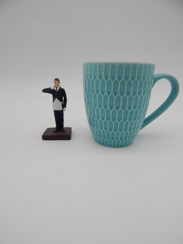 Unknown - Badge - masonic vrijmetselarij handbeschilderde beeldje lood  van vrijmetselaar franc maconnerie - 20th - late #1.0