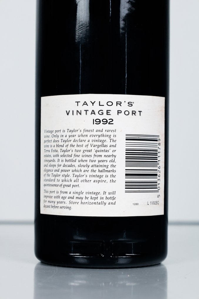 1992 Taylor's - Vintage Port - Abgefüllt in 1994 - Douro - 1 Flasche (0,75Â l) #3.2