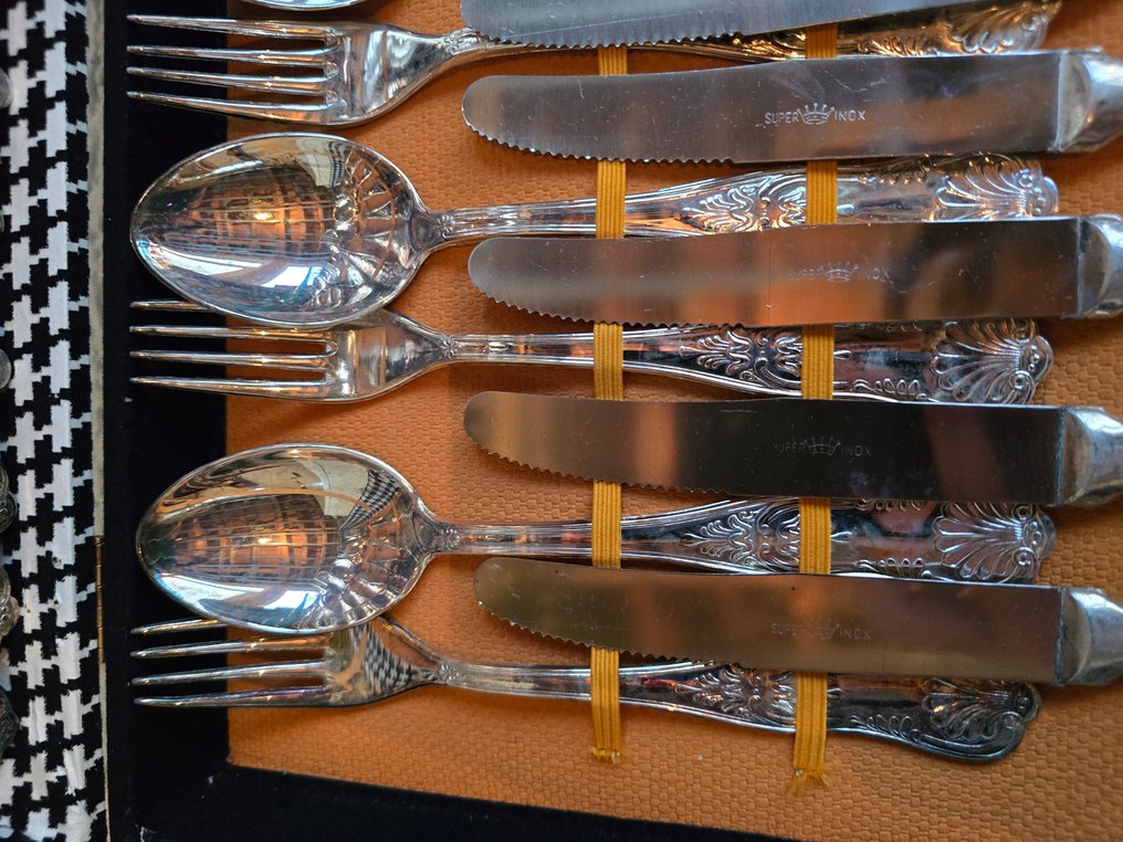 Faqueiro para 12 (51) - Prateado, Aço #3.2